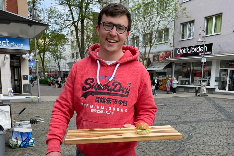 Der Direktkandidat der Herner Grünen, Fabian May.