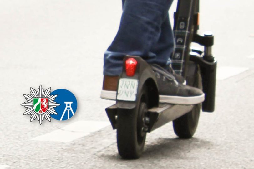 Infos der Polizei Bochum zu der Benutzung von Elektrokleinfahrzeugen.