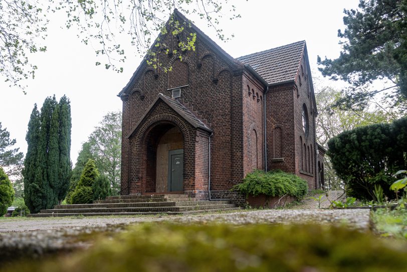 Die Trauerkapelle auf dem Horsthauser Ostfriedhof.