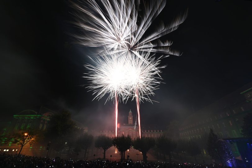 Feuerwerk Nr. 2 vom Feuerabend 2022.