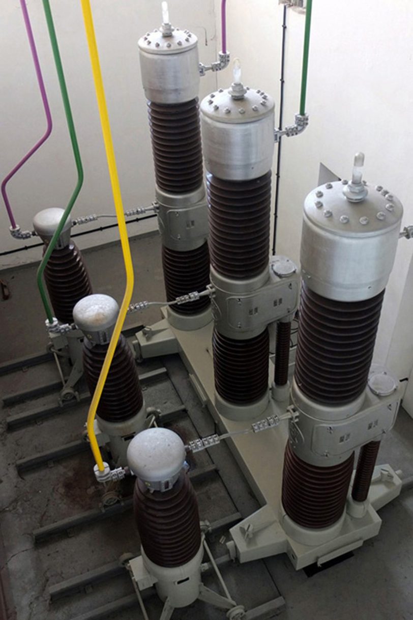Elektrizität im Umspannwerk Recklinghausen