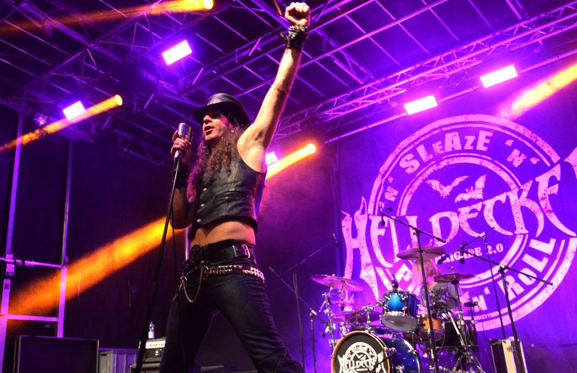 Helldecker beim Rock Spektakulum am Stennert.
