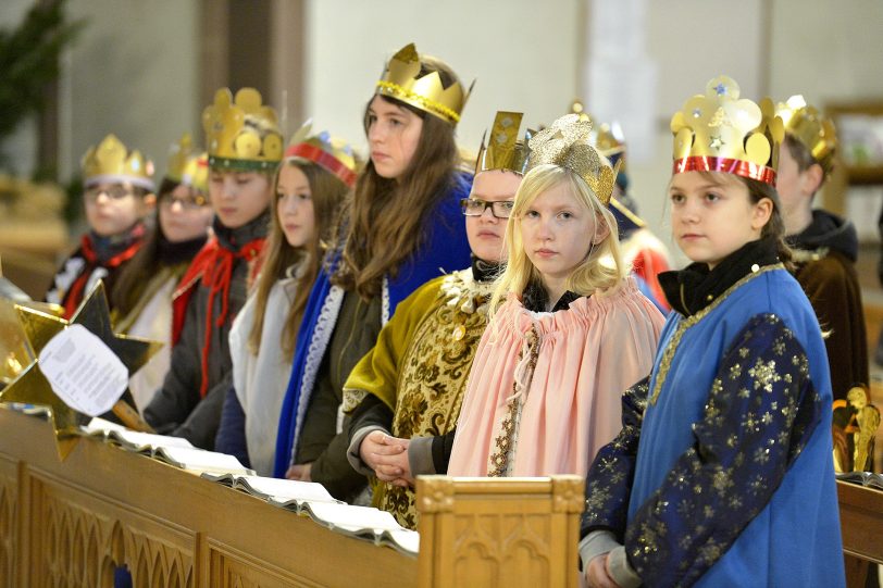 Sternsinger der katholischen Kirchengemeinde Herz Jesu