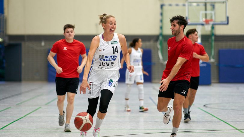 HTC Basketballerinnen spielen gegen die HEV Miners ein lockeres Basketballspiel am Mittwoch (8.9.2021). Die Basketballerinnen gewannen 39:33.