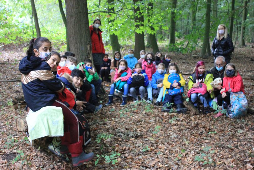 Kreisjägerschaft Emschergau: Walderlebnis in Corona-Zeiten mit Kindern der Freiherr-vom-Stein-Grundschule.