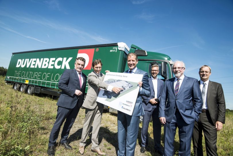 September: Logistikzentrum Grimberg