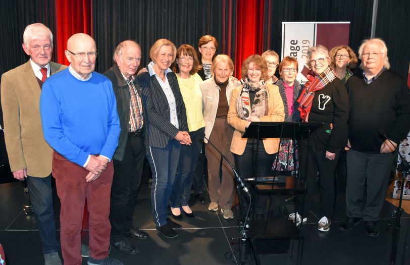 Mitglieder der ID55 Schreibwerkstatt im Literaturhaus.