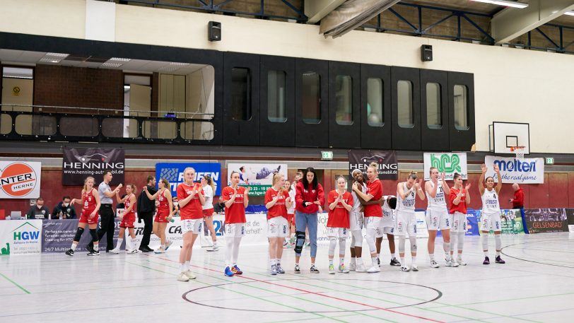 Die HTC Basketballerinnen ziehen durch ein 75:69 gegen die GiroLive Panthers Osnabrück in das Final-Four des DBBL Pokals ein.