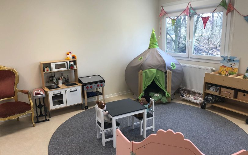 Die Kinder und Erzieher haben in den neuen Räumen deutlich mehr Platz.