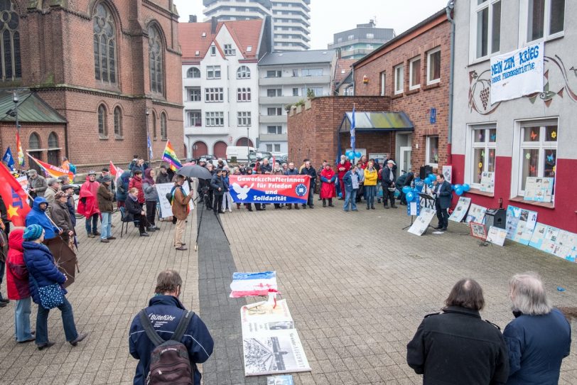 Stopp an der Kreuzkirche.