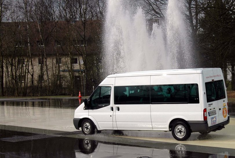 Fahrsicherheitstraining auf dem ADAC-Übungsplatz.