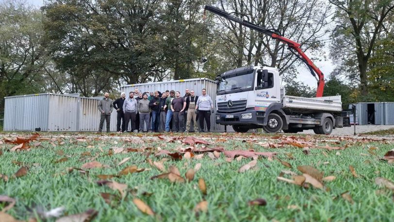 Die Black Barons haben eine neue Containeranlage gebaut.