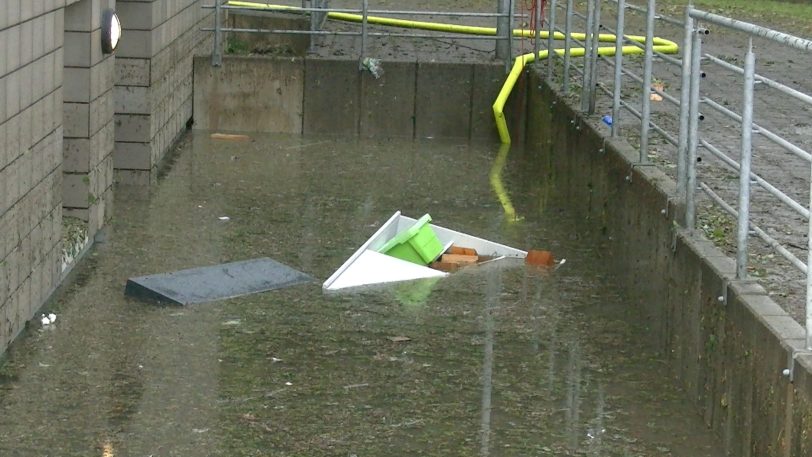 Unwetter-Schäden in Wuppertal.