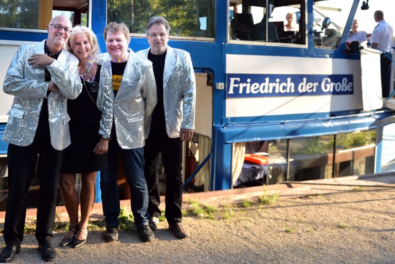 Eckart Waage, Sibylle Raudies, Frank Grieger und Wolfgang Berke.