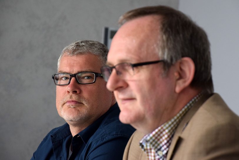 v.l. Randolf Budde, Horst Tschöke.