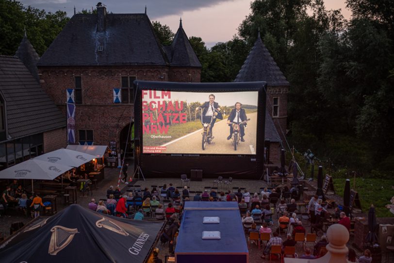 FilmSchauPlatz Oberhausen am 21. Juli 2021.