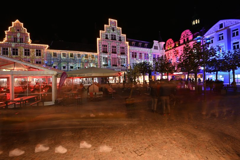 Recklinghausen leuchtet nach eine Jahr Corona-bedingter Pause wieder.