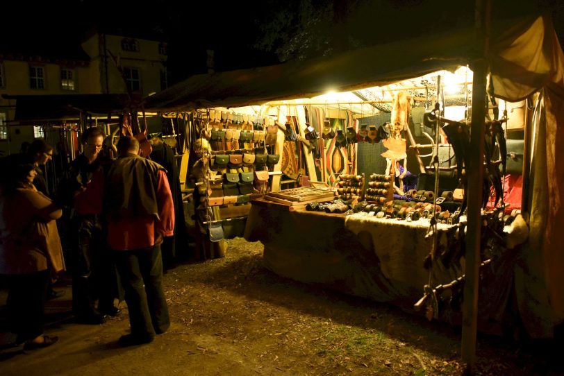 Der 10. Mittelaltermarkt am Abend