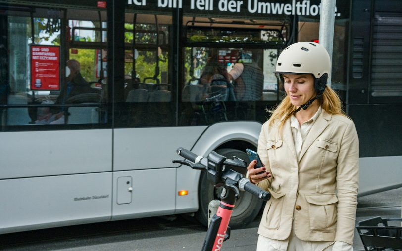 Die E-Scooter sollen eine Ergänzung zum ÖPNV darstellen.