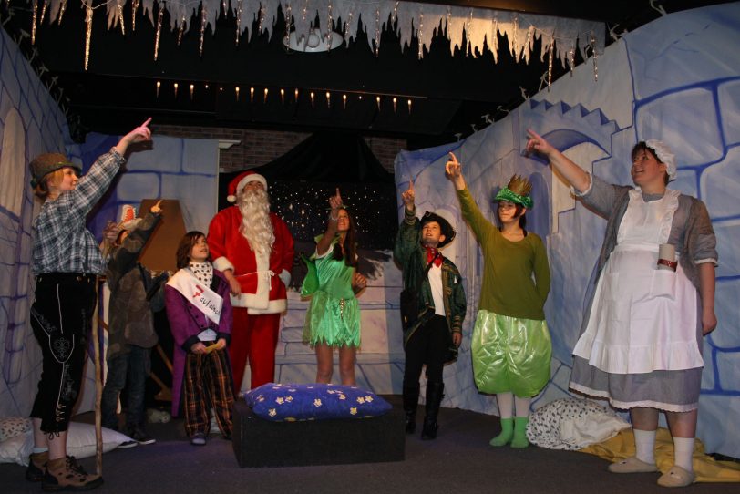 Weihnachtswirbel im Kleinen Theater.