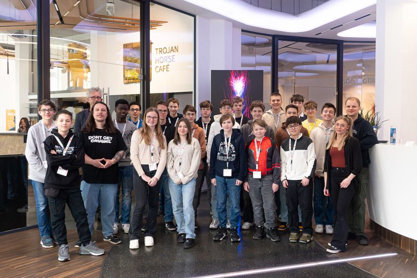 Girls‘ und Boys‘ Day bei G DATA: 22 Jugendliche tauchten im April 2024 in die Welt der IT-Sicherheit ein.