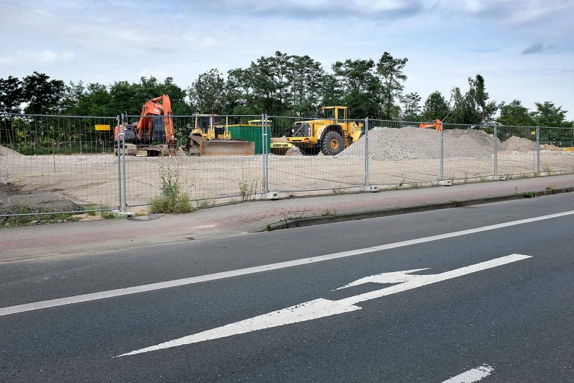 Das Gelände des ehemaligen Autohauses Ford Heilmann.