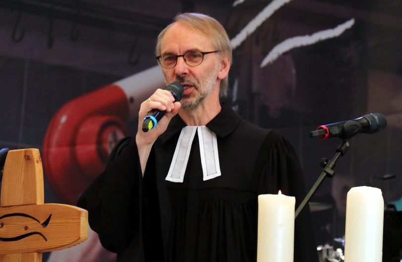 Schausteller-Gottesdienst im Bayernzelt.