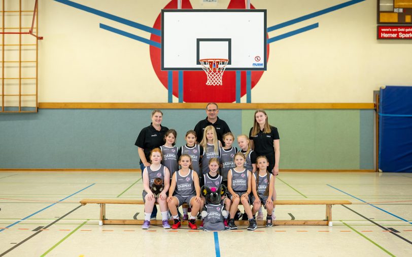 Die U10 der Ruhrpott Baskets.