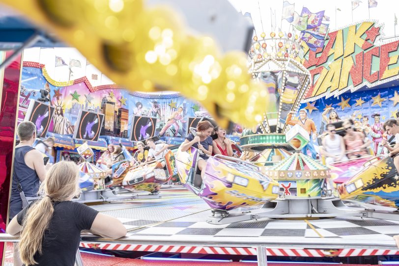 Cranger Kirmes - der Rummel dreht sich.