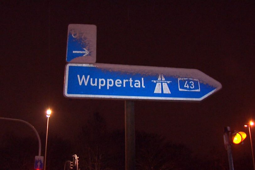 Unfall an der Auffahrt A43