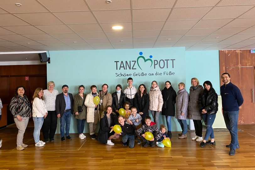 Herner Tanzlehrer hilft geflüchteten Ukrainern: Sergiy Plyuta ist der Besitzer der Tanzschule Tanzpott und hat dort einen Treffpunkt eingerichtet.
