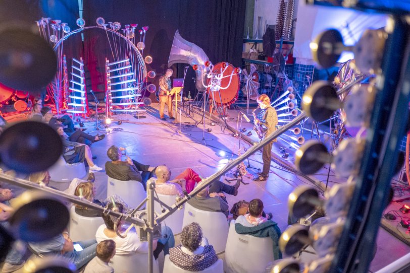 Konzert in der Fördermaschinenhalle.