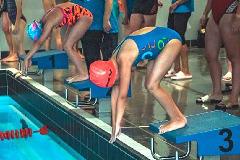 Schwimmer des SC Wiking beim Vereinsfest 2025.