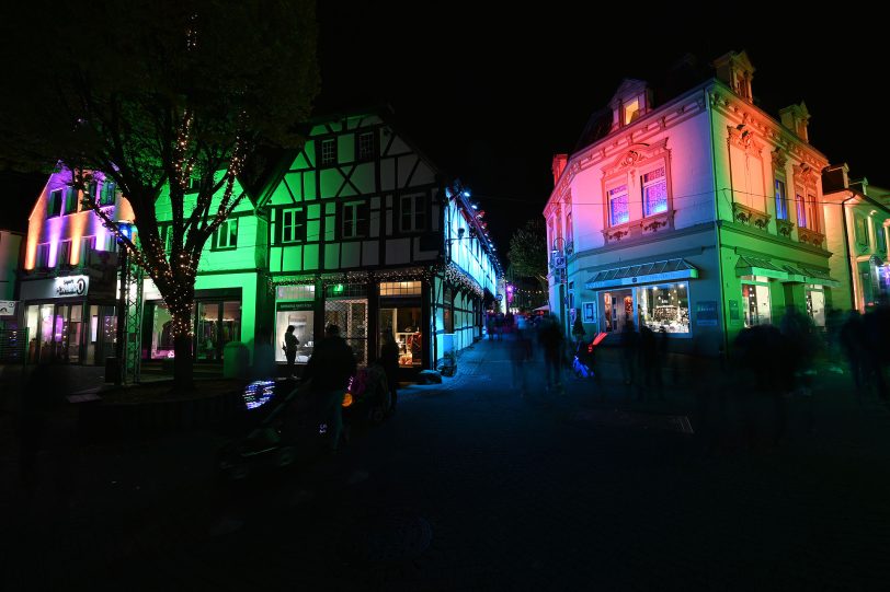 Recklinghausen leuchtet nach eine Jahr Corona-bedingter Pause wieder.