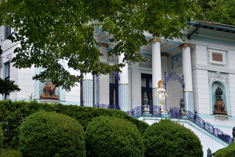 Die Otto-Wagner-Villa in Wien, die heute das Ernst-Fuchs-Museum beherbergt.