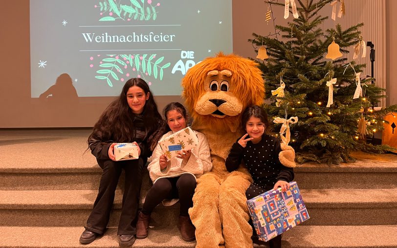 Leo der Löwe war auch dabei.