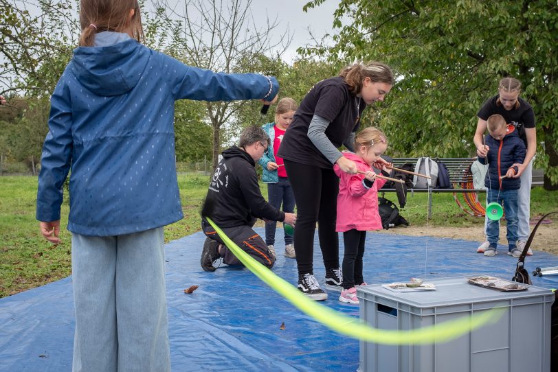 Apfelfest auf der Streuobstwiese der Holper Heide. 13.9.2024