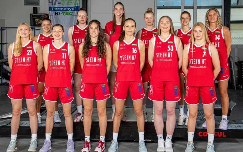 Das Team der Damen-Basketballerinnen vom Herner TC für die Saison 2024/25.