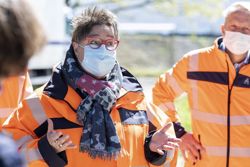 Carola Ziebs, Projektgruppenleiterin von der Autobahn GmbH des Bundes.