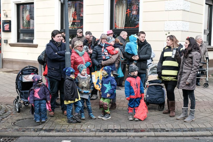 Impressionen vom Rosenmontagszug in Herne 2018.