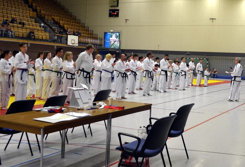 DM-Titelkämpfe im Taekwon-Do in Wanne.