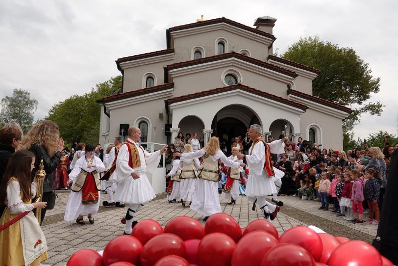 Dreitagesfest der Griechisch-Orthodoxen Gemeinde - Hl. Dimitrios - in Herten Süd 2022.