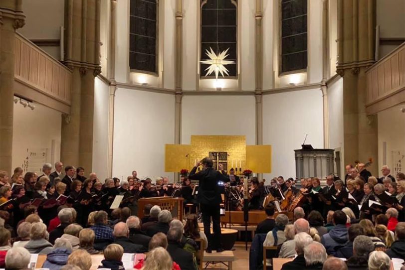 Das Weihnachtsoratorium in der Kreuzkirche.