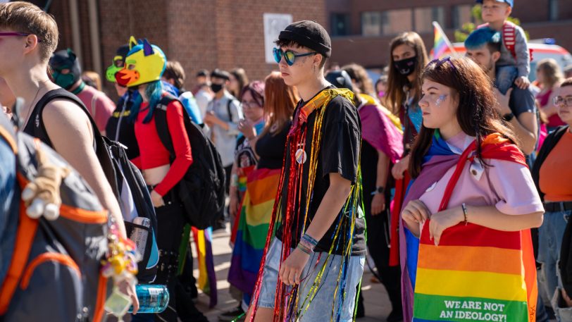 Der Christopher Street Day (CSD) am Samstag (21.9.2024) begann auf dem Europaplatz und zog anschließend durch die Stadt.