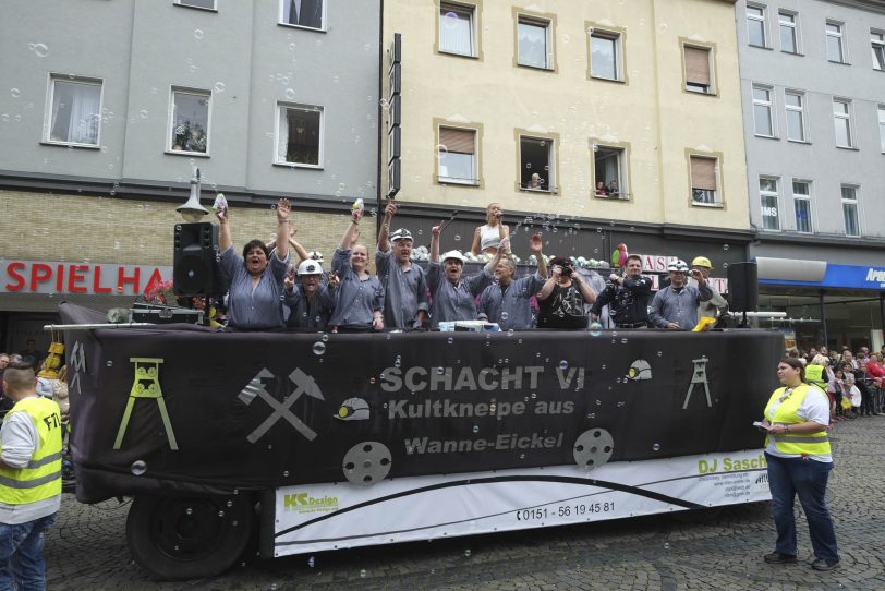 Der Kirmesumzug 2016.