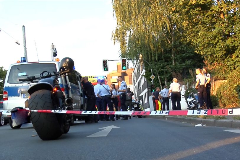 Der Einsatz an der Holsterhauser Straße (Archiv)