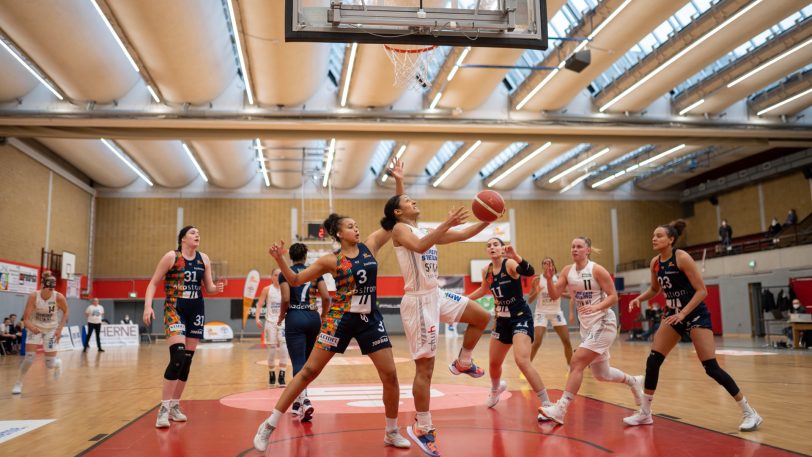 Playoff-Viertelfinale HTC - Eisvögel USC Freiburg am 28.3.2021.