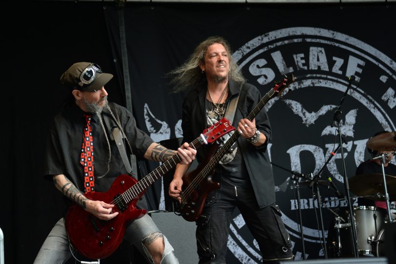 35. Rock-Spektakulum Tag zwei. im Bild Helldecker.