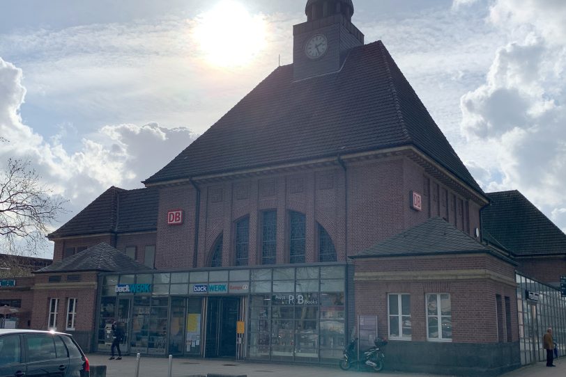 Das Gebäude vom Herner Bahnhof.