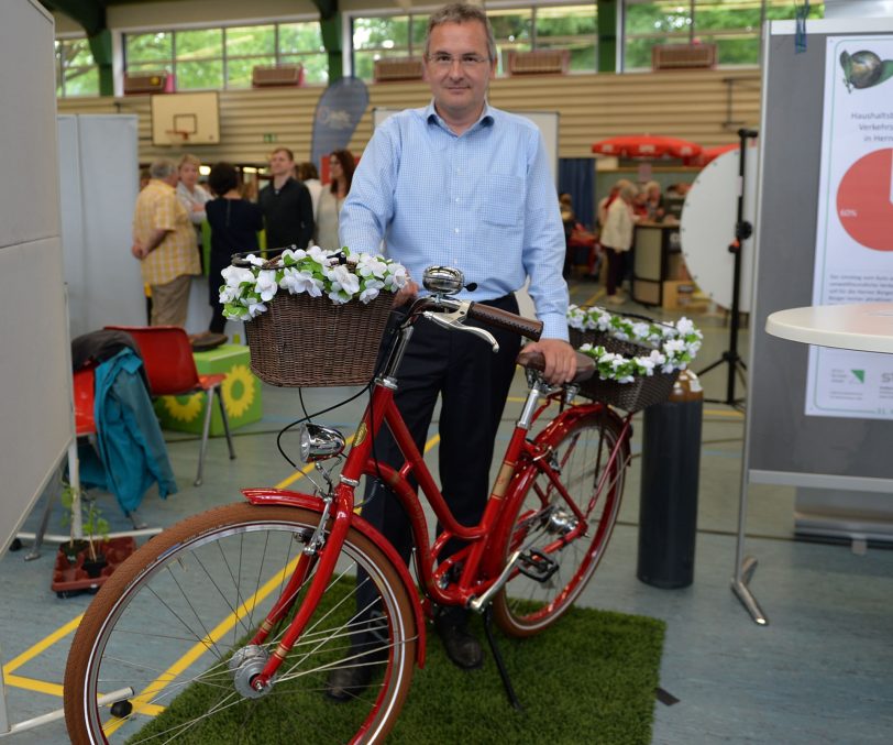 Dieses Fahrrad wurde verlost.